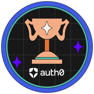 Auth0 Challenge Completion Badge