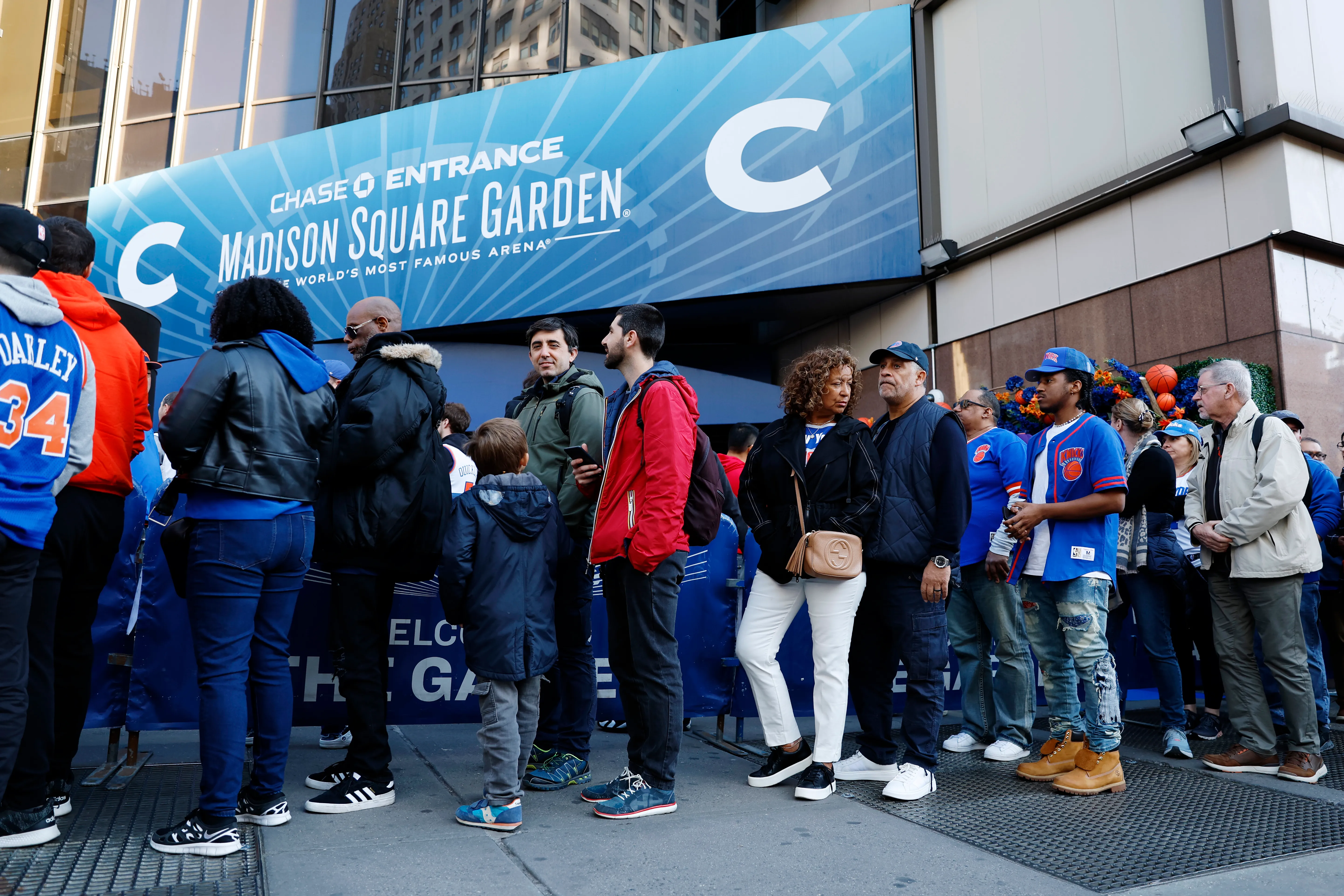 Madison Square Garden’s surveillance system banned this fan over his T-shirt design