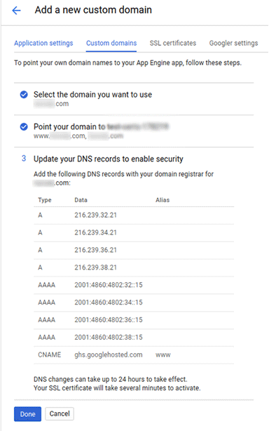 Add a custom domain