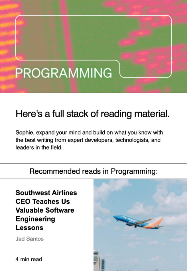 The Programming Newsletter
