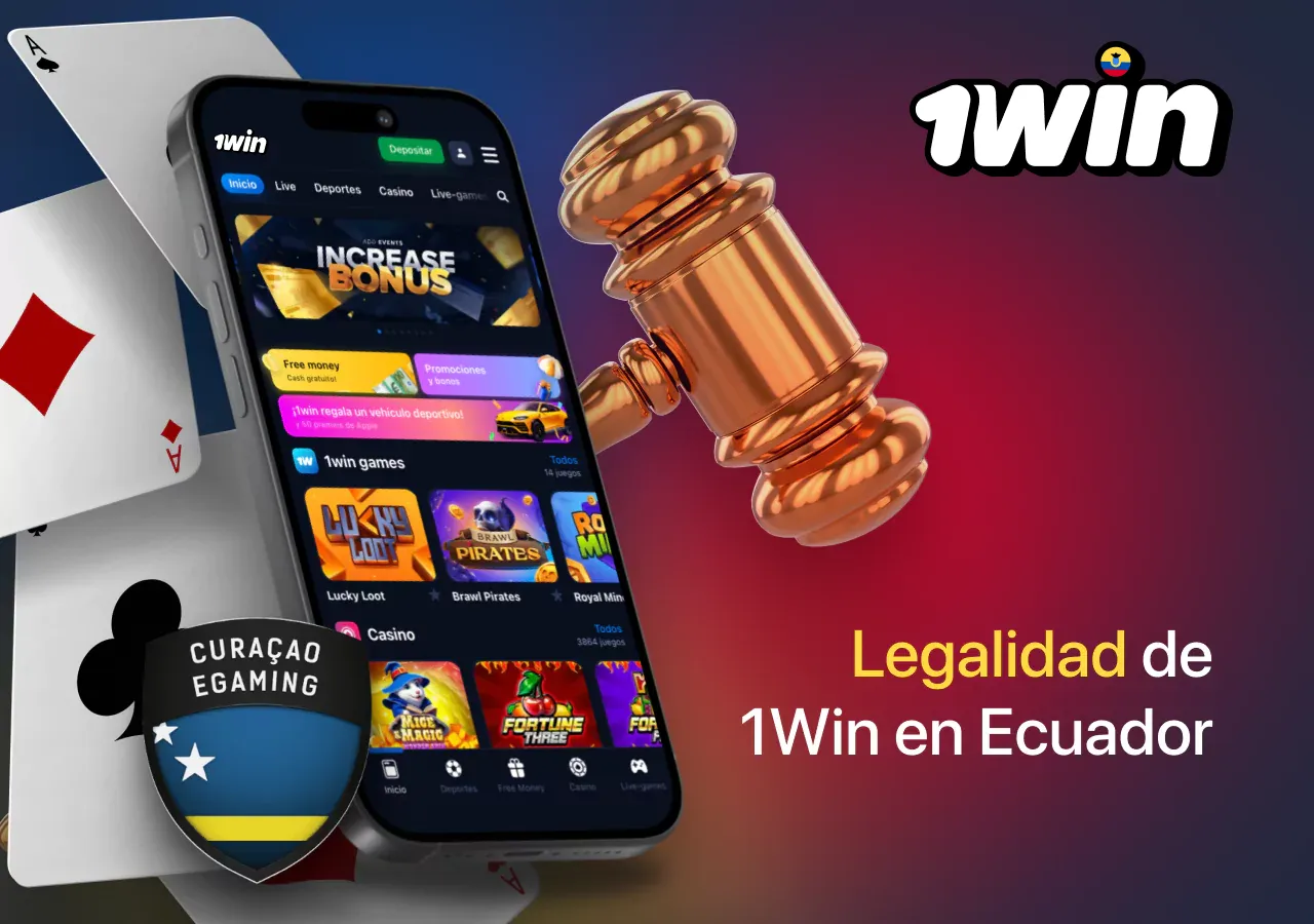 La legalidad de 1Win está confirmada por una licencia de Curaçao