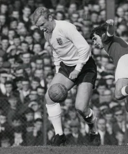 Bobby Moore; George Best, by Syndication International Ltd - NPG x199765