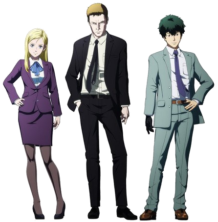 characters from Ingress: The Animation