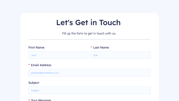 Contact Form Image 39805