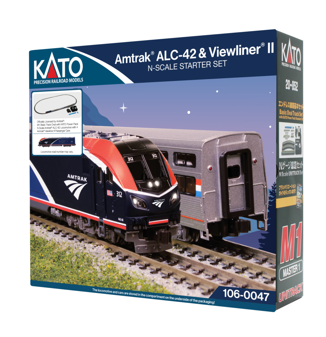 N Amtrak ALC-42 & Viewliner II Starter Set