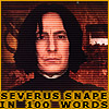 Snape in 100 words