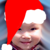 Santa Ethan... so cute!