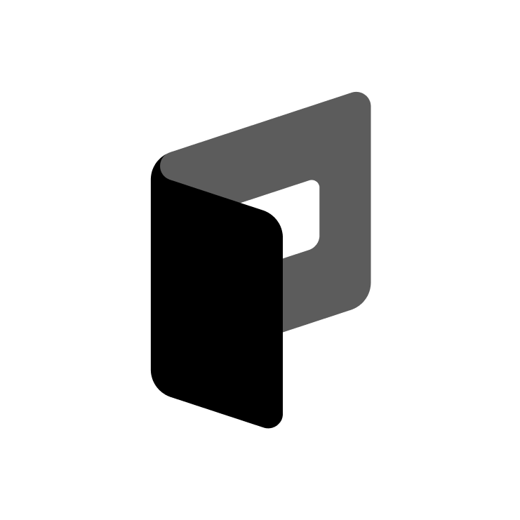 monotone white icon