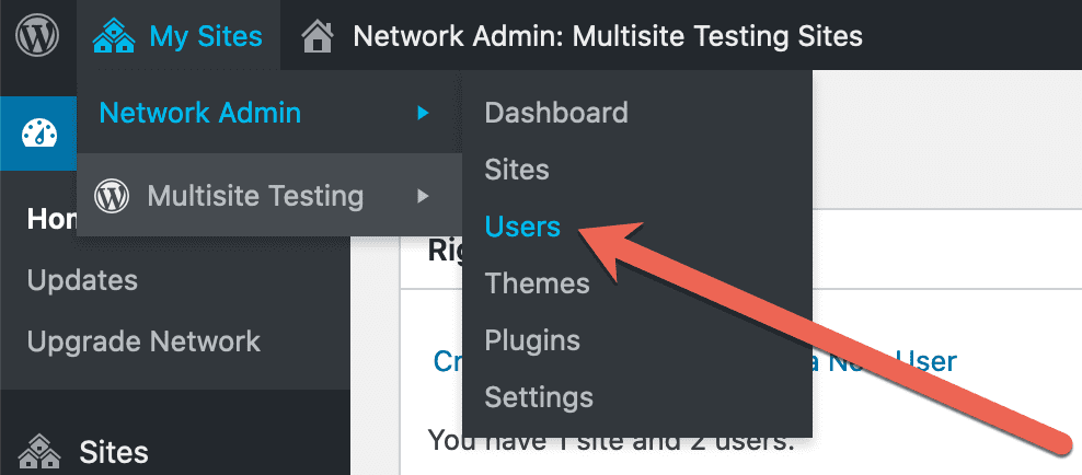 Super User Menu