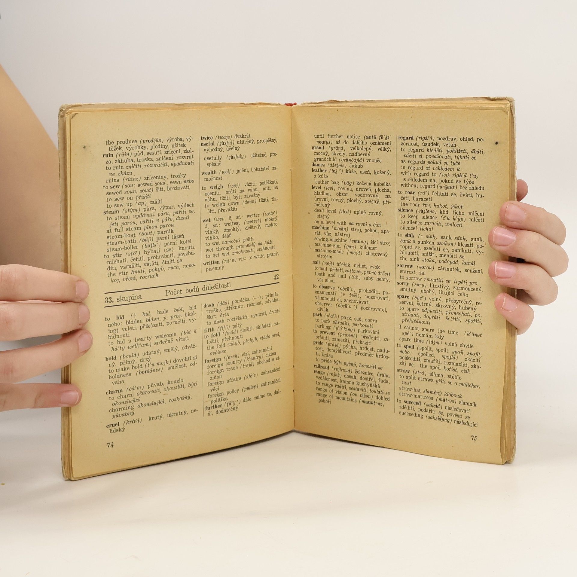 E.L. Thorndike Unikum. Nejužívanější slova v angličtině