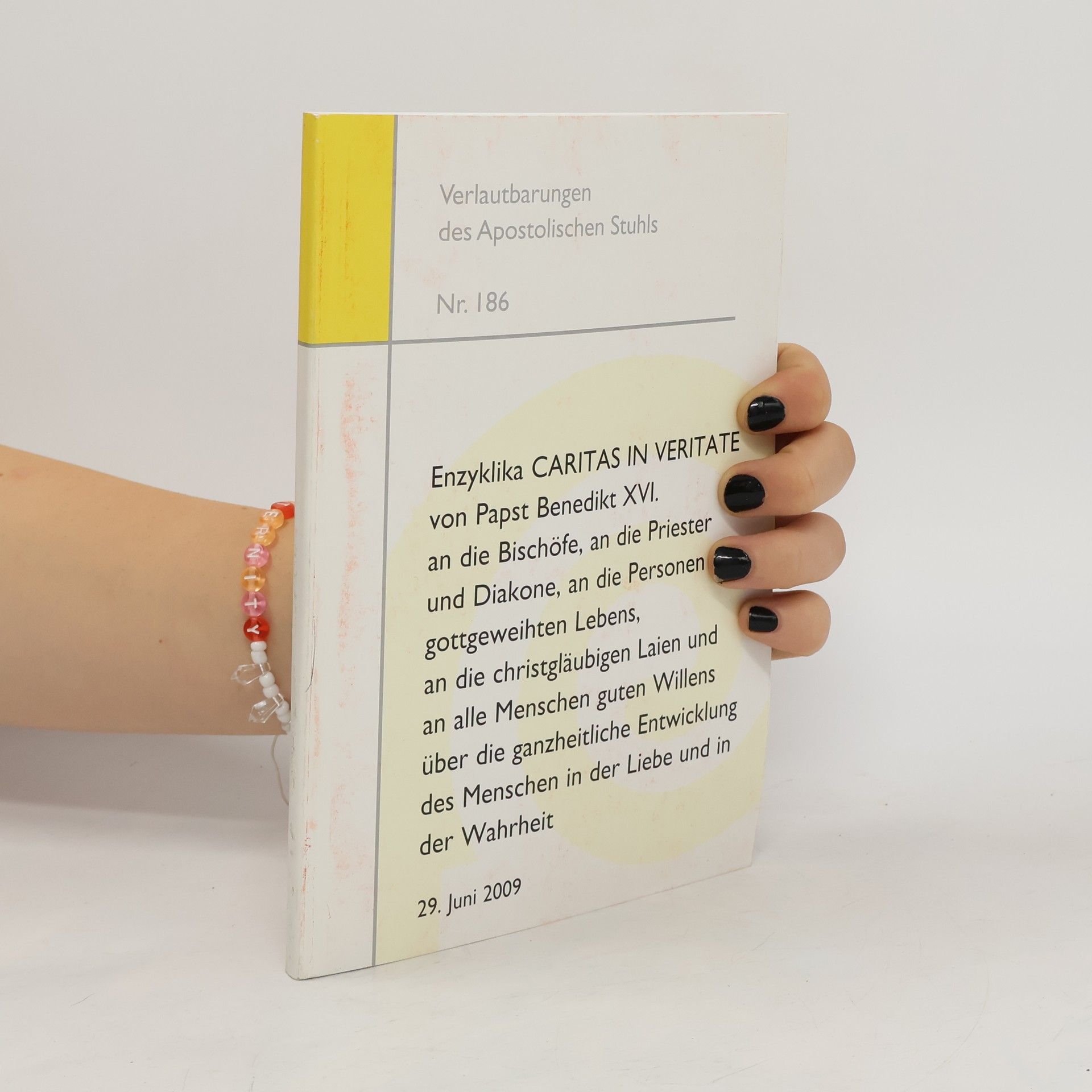 Enzyklika CARITAS IN VERITTE von Papst Benedikt XVI.