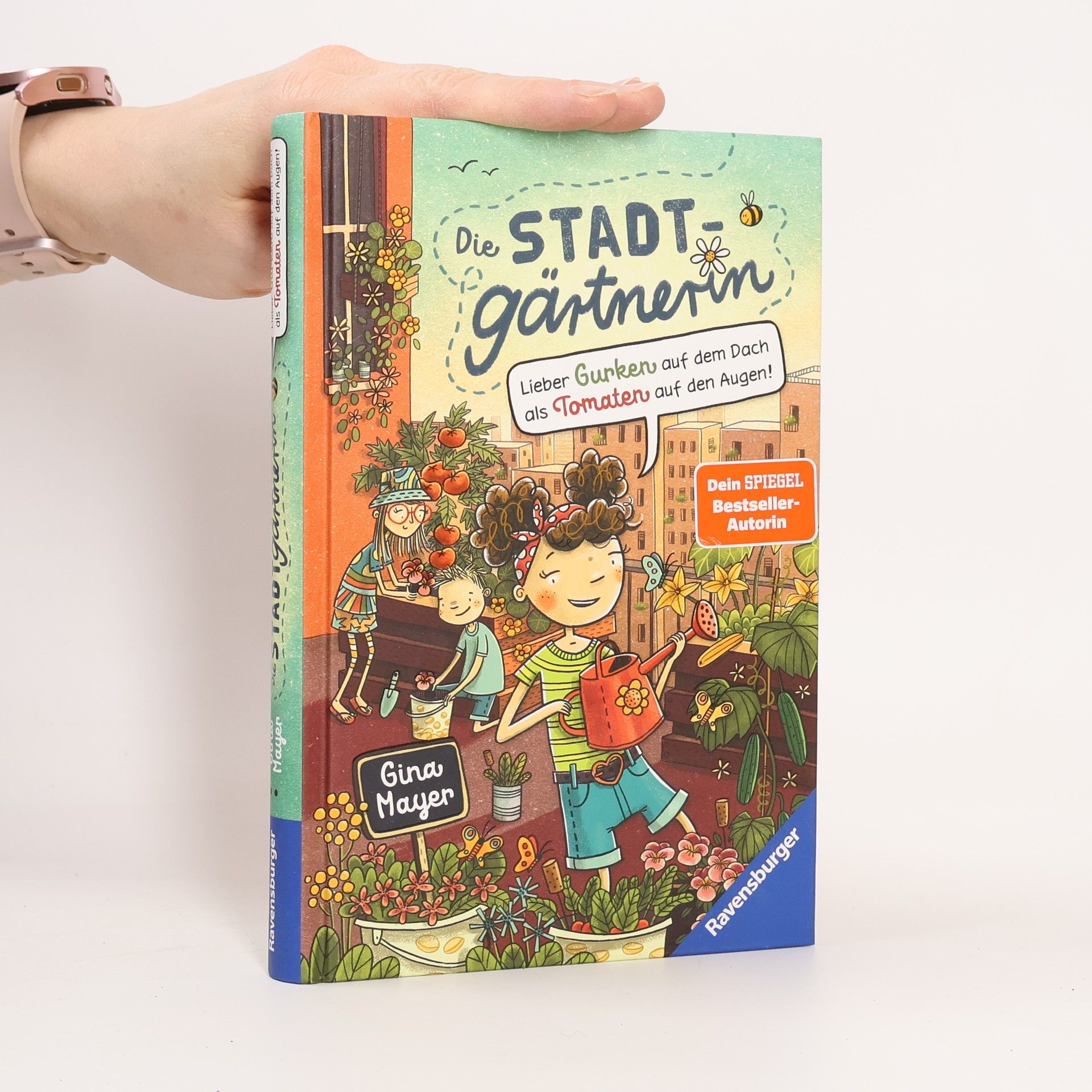Die Stadtgärtnerin. Lieber Gurken auf dem Dach als Tomaten auf den Augen!