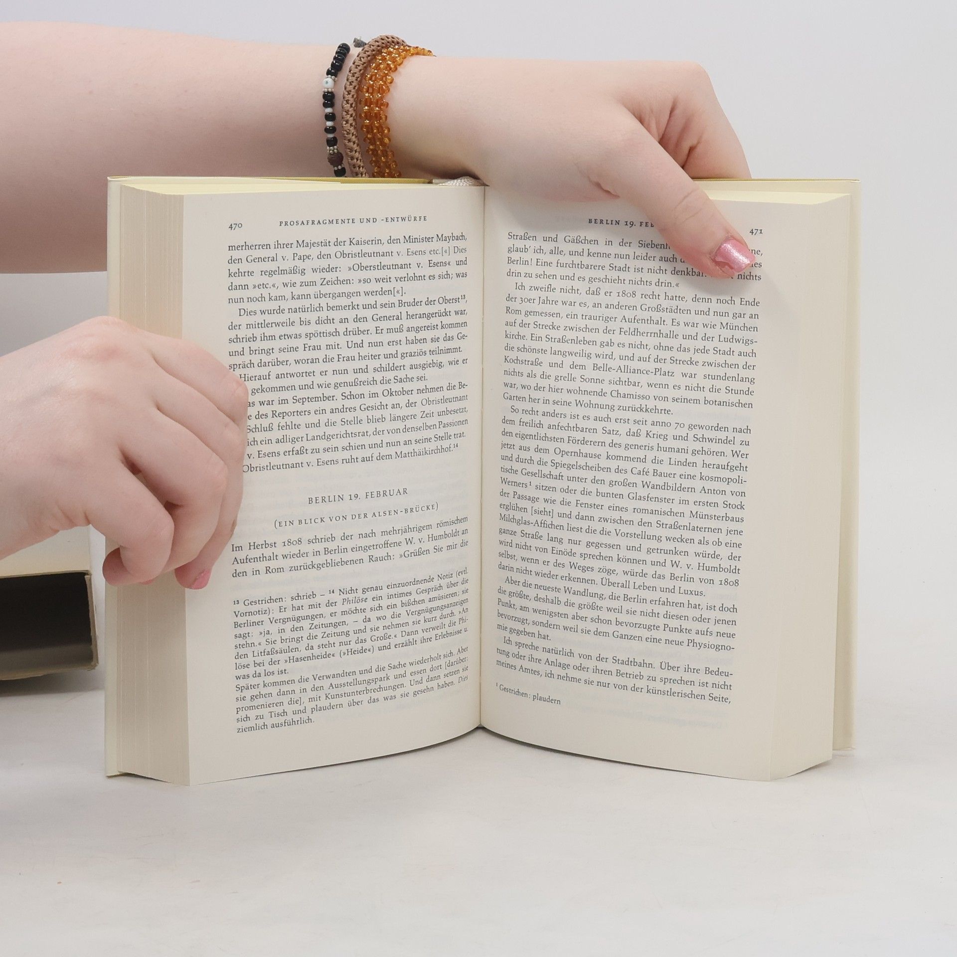 Theodor Fontane Werke, Schriften und Briefe I/7