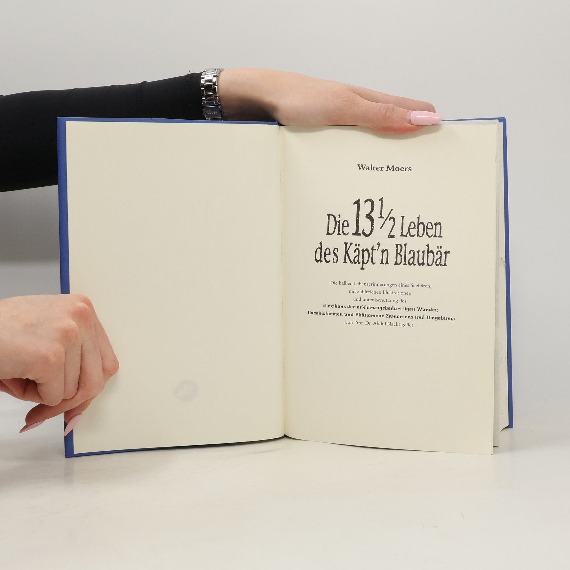 Walter Moers Die 13 1/2 Leben des Käpt'n Blaubär