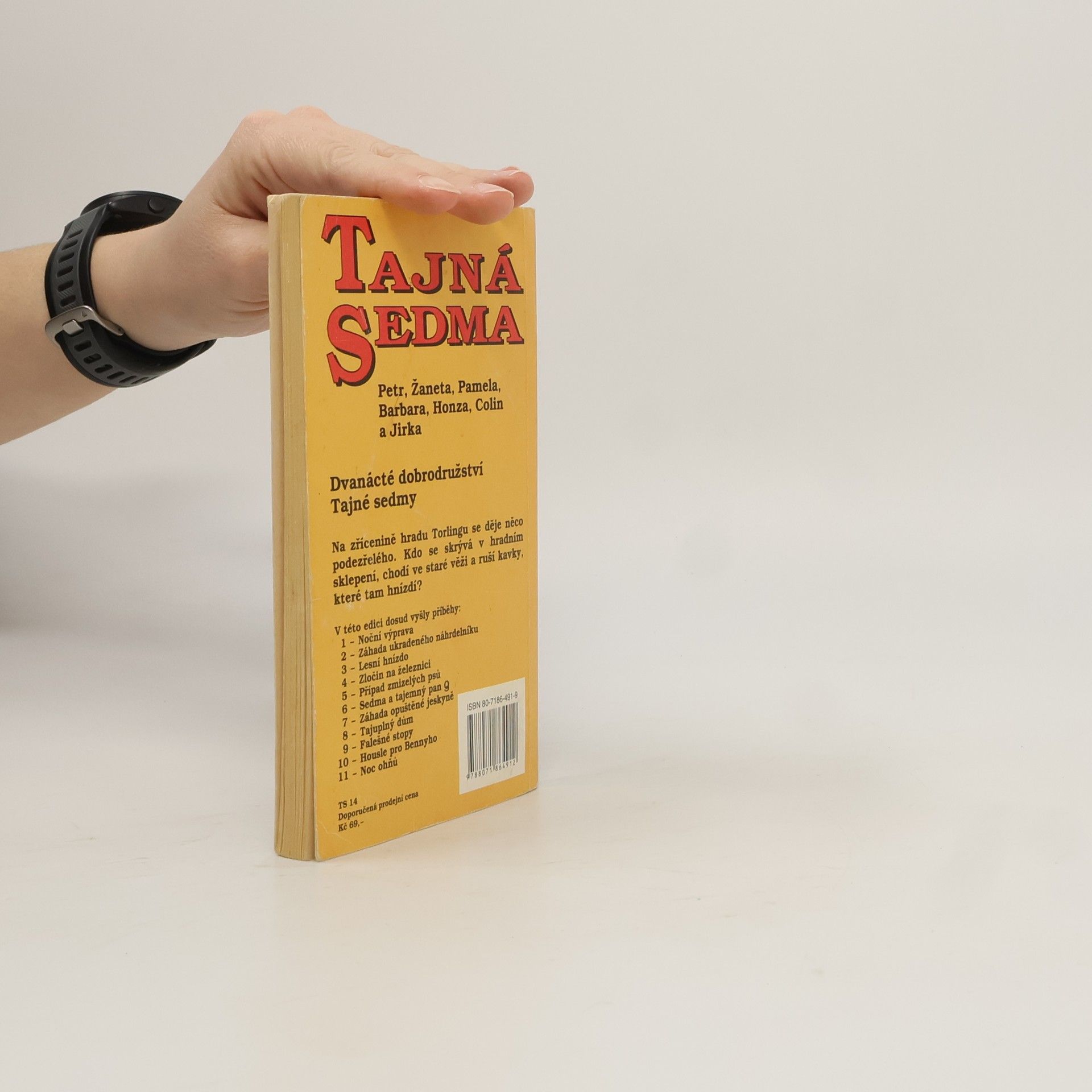 Enid Blyton Tajná sedma. Tajemství starého hradu