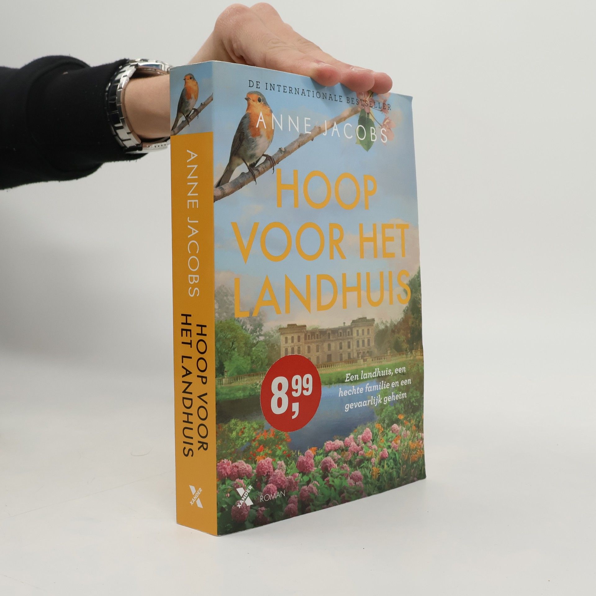 Hoop voor het landhuis