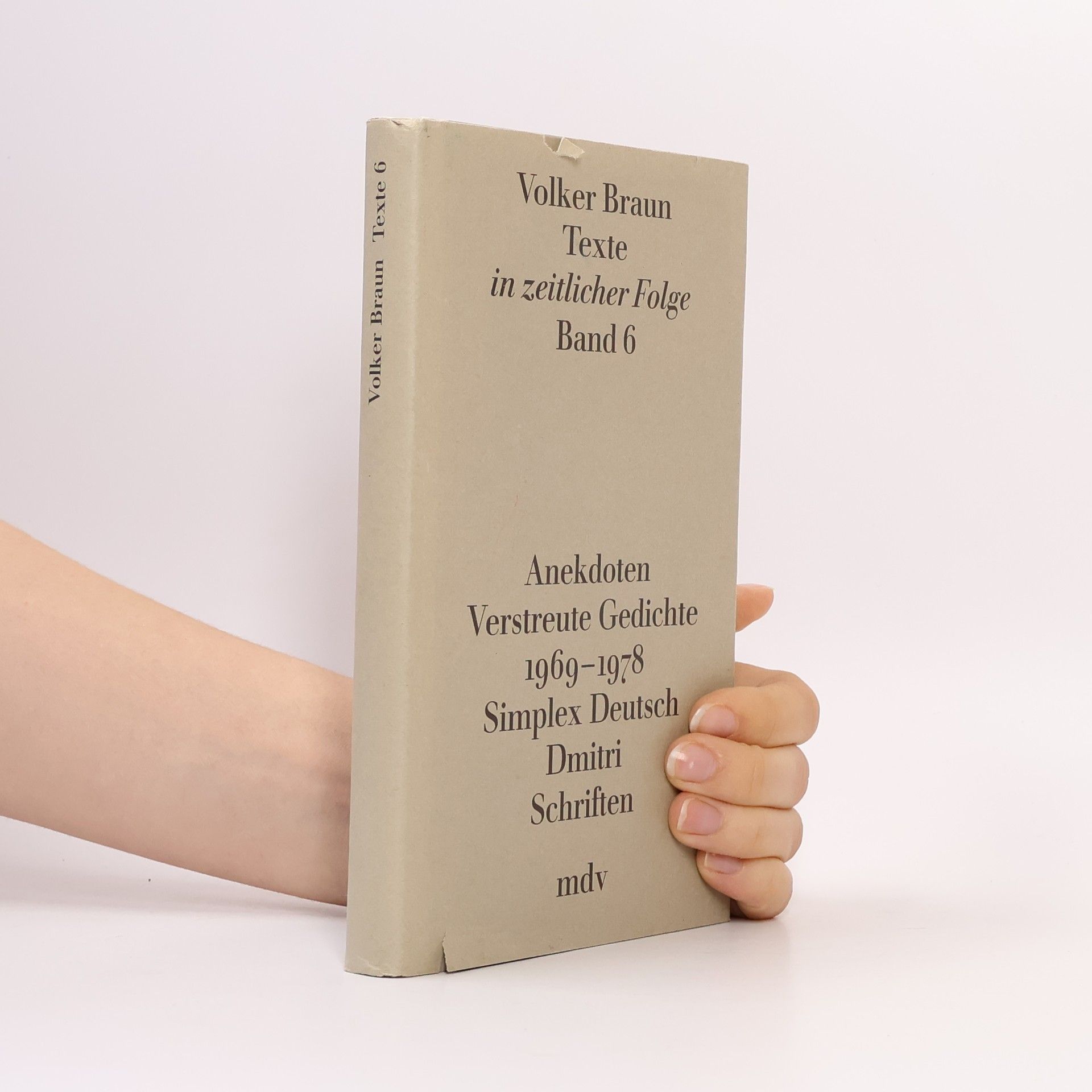 Texte in zeitlicher Folge