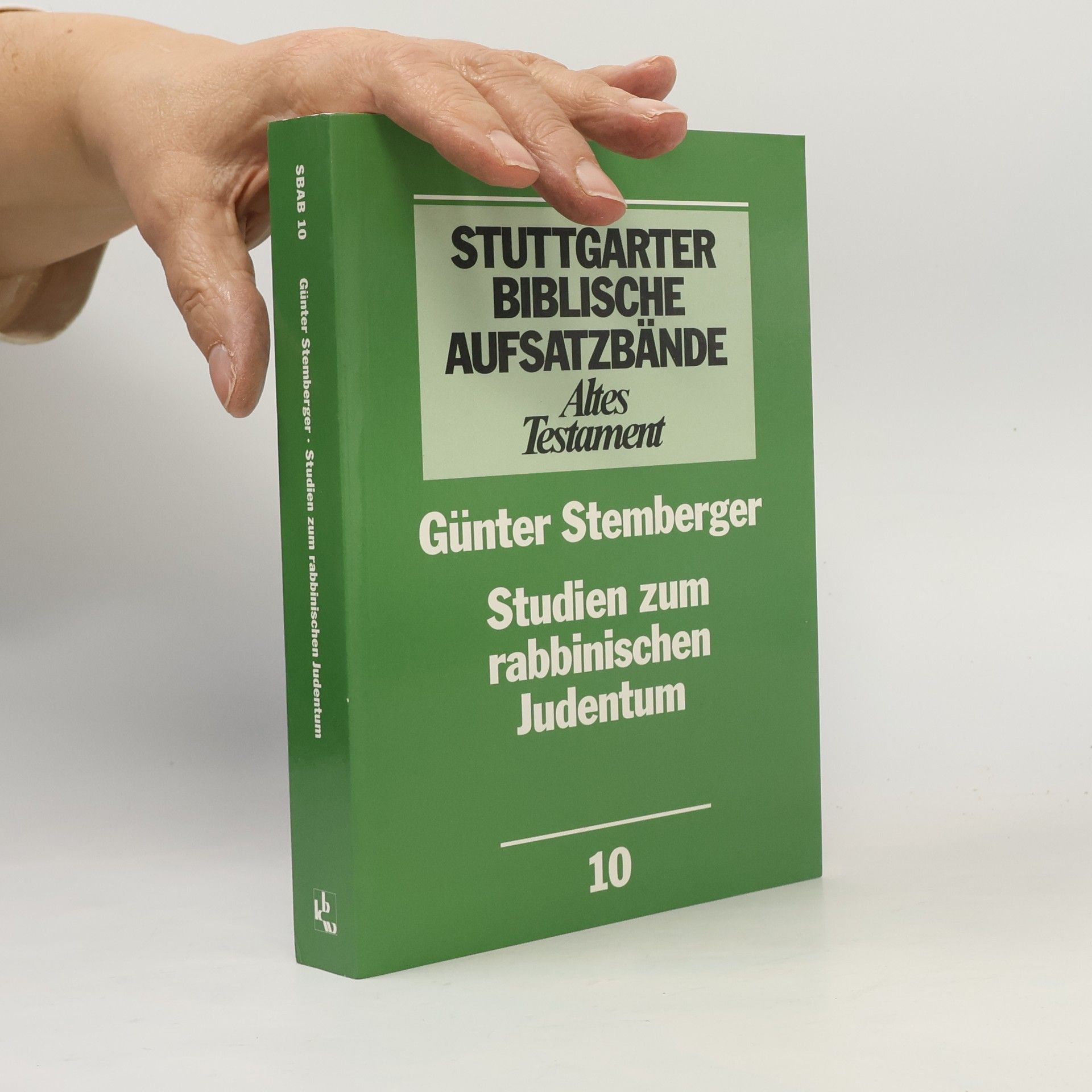 Stuttgarter Biblische Aufsatzbände - 10: Studien zum rabbinischen Judentum