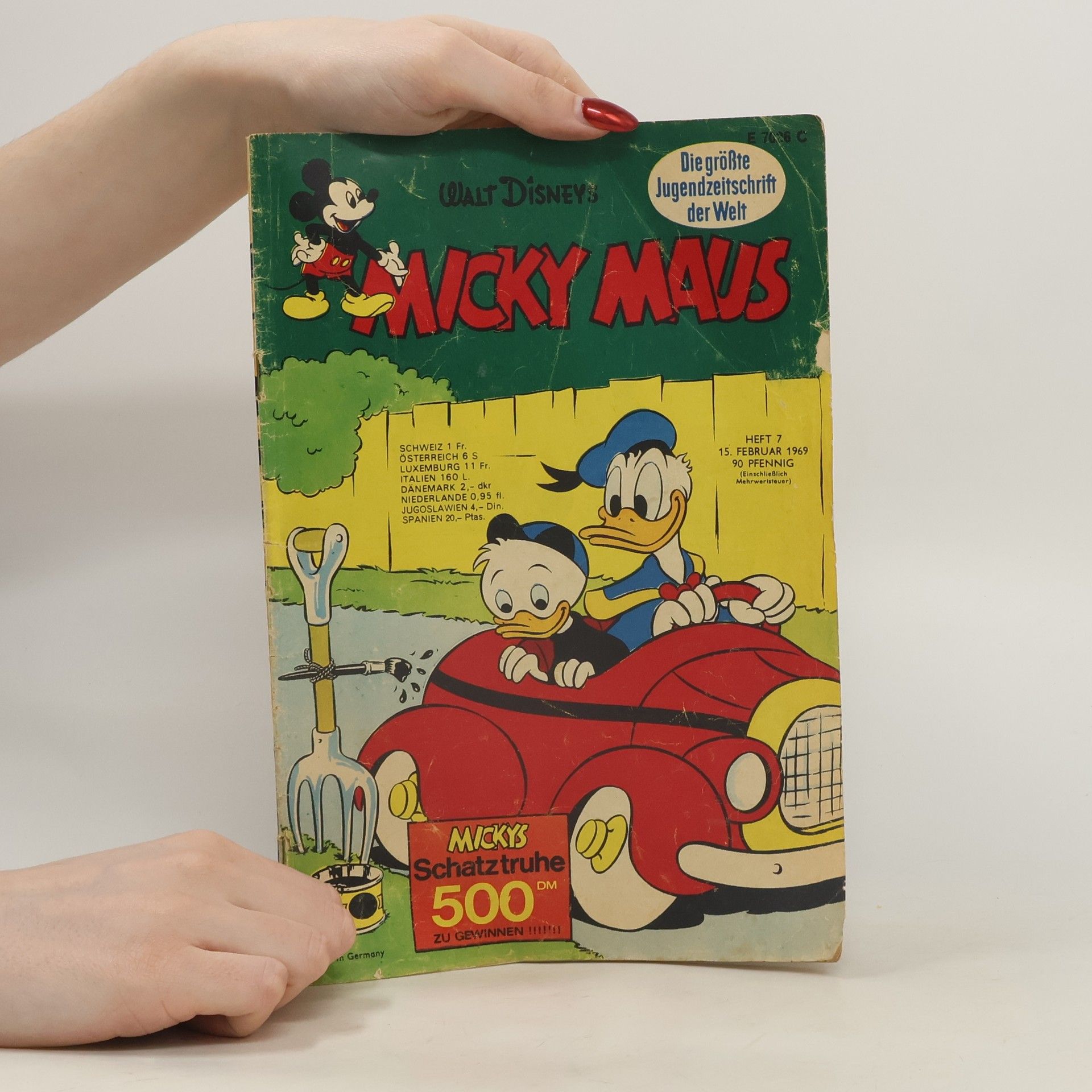 Collectif d'auteurs Micky Maus 7/1969