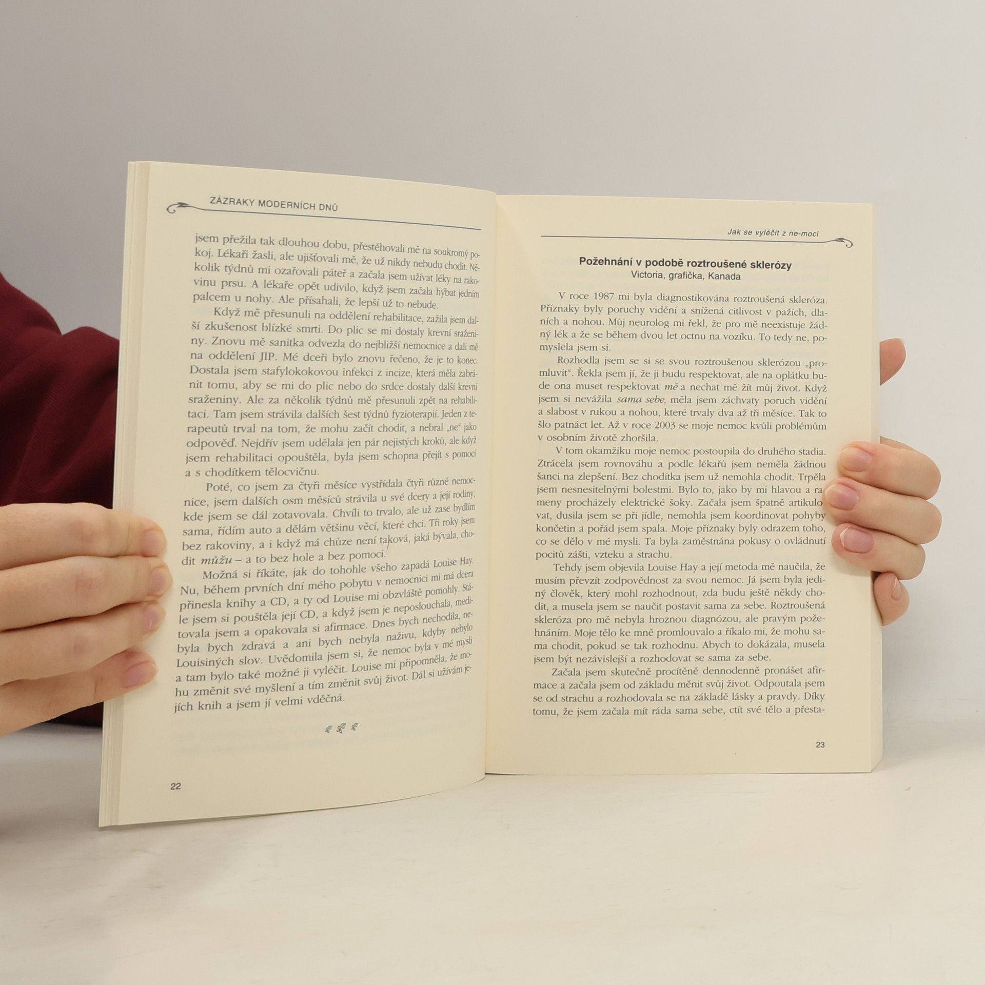 Lousie L. Hay Zázraky moderních dnů : zázračné okamžiky a neobyčejné příběhy lidí z celého světa, jejichž životy ovlivnila Louise L. Hay