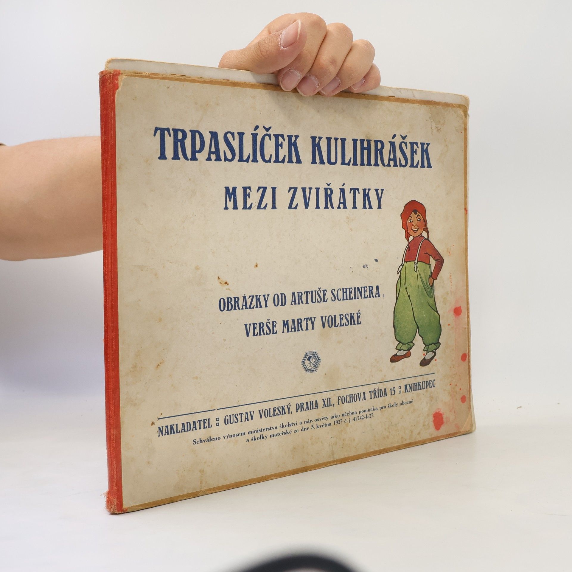 Artuš Scheiner Trpaslíček Kulihrášek mezi zviřátky