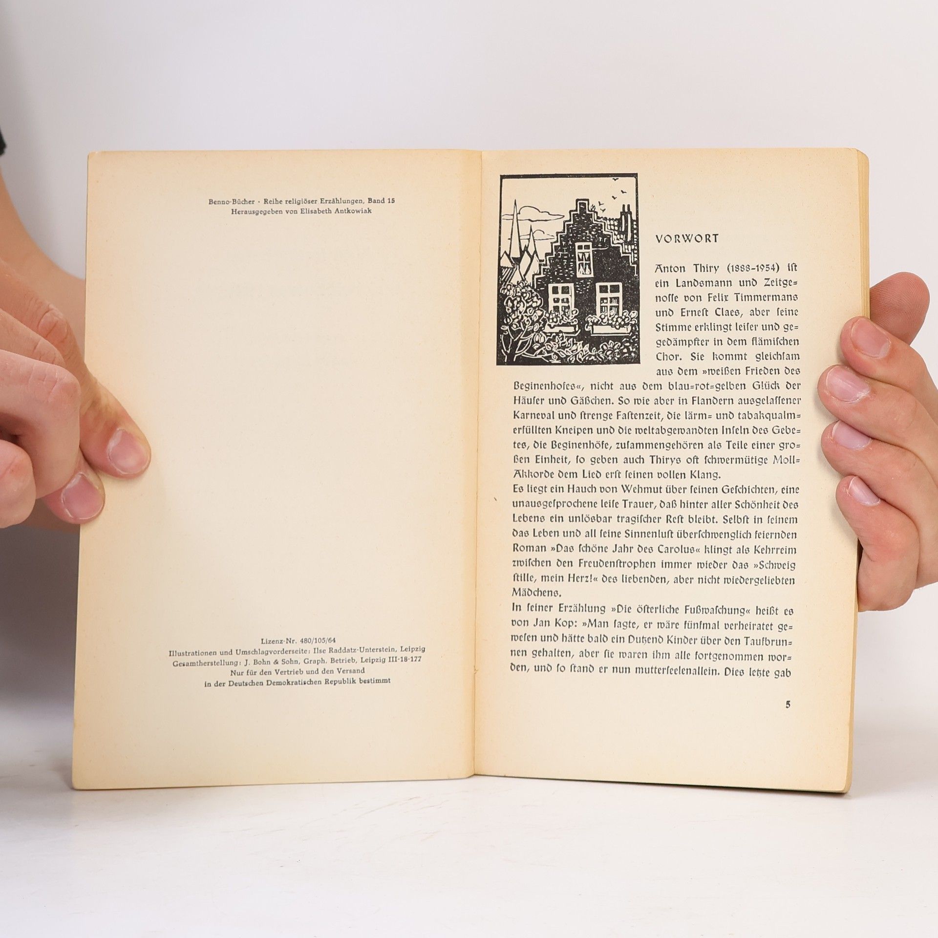 Antoon Thiry Von sonderbaren und besonderen Heiligen