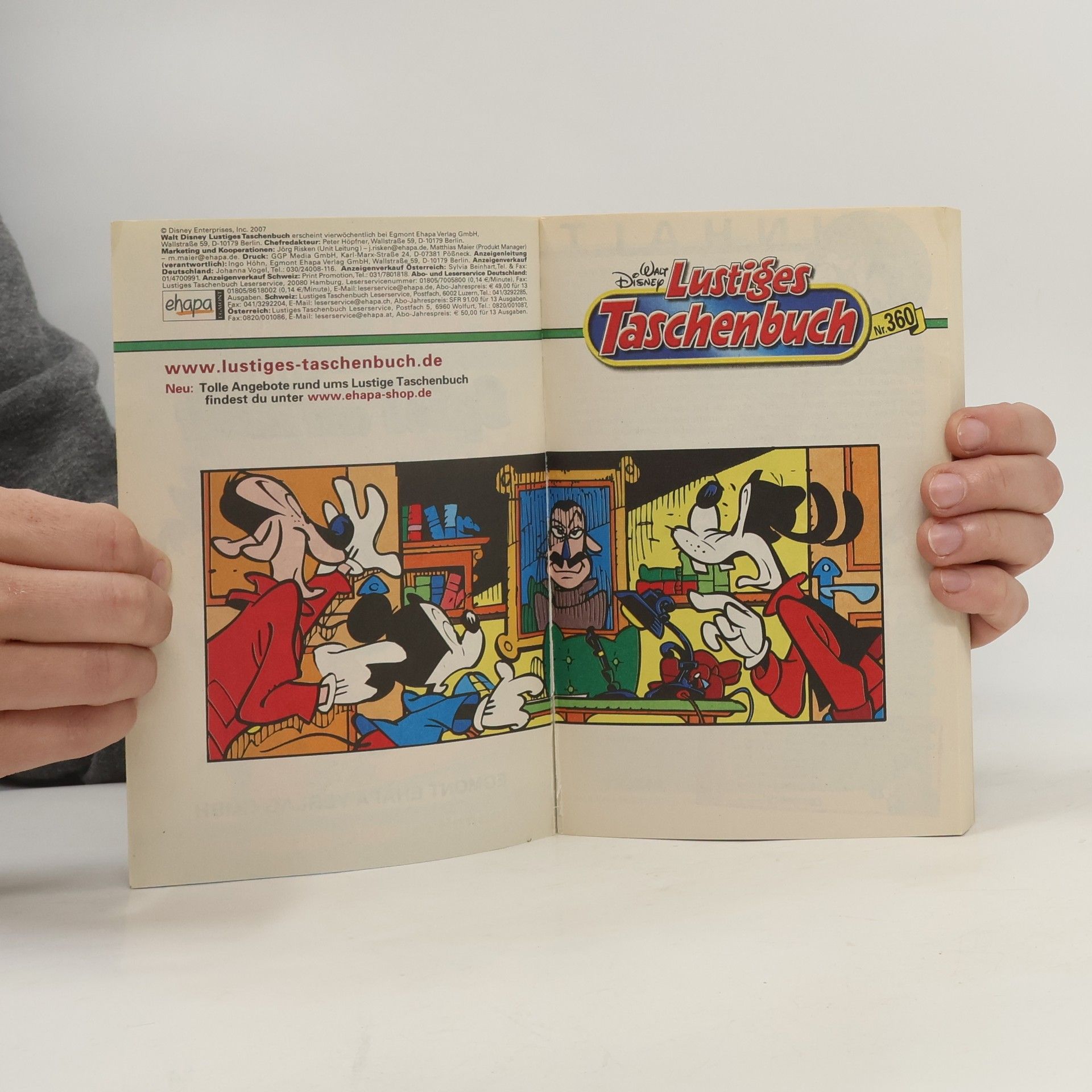 Walt Disney Lustiges Taschenbuch 360. Spiel auf Zeit