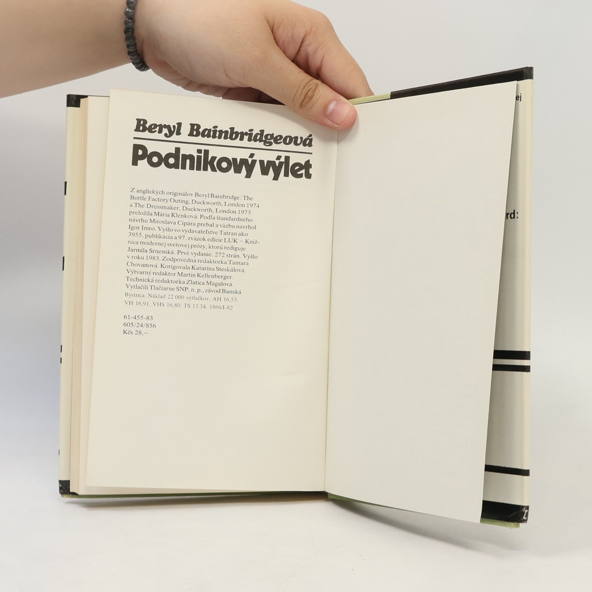 Beryl Bainbridge Podnikový výlet
