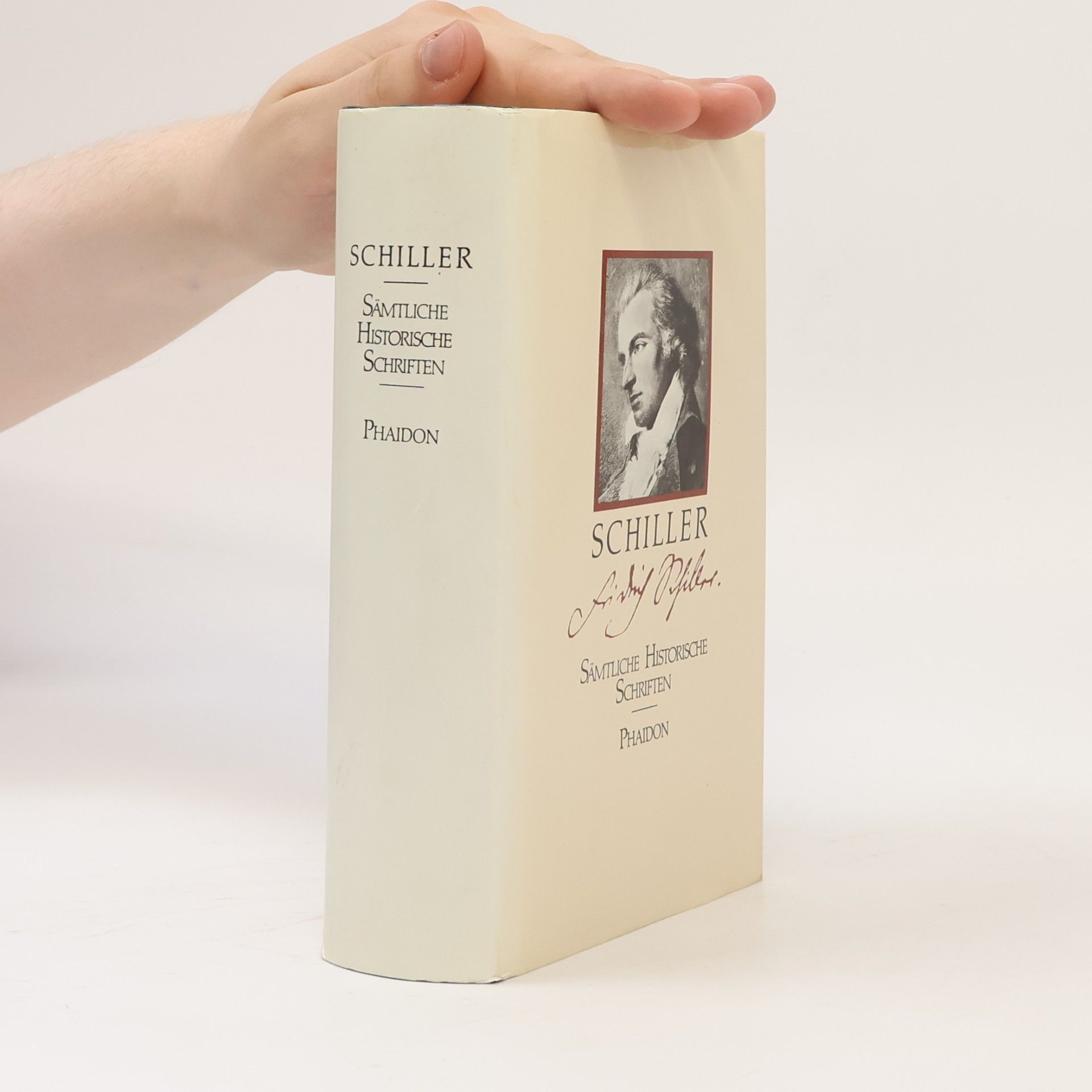 Friedrich Schiller Historische Schriften