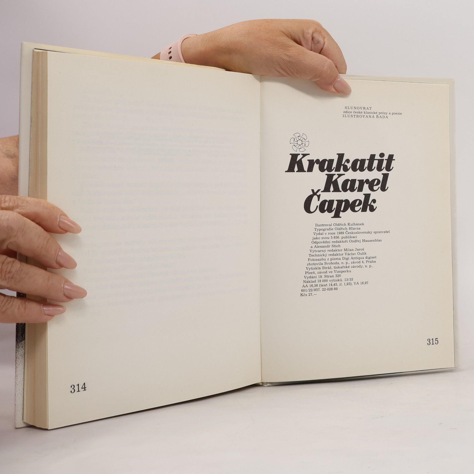 Karel Čapek Krakatit