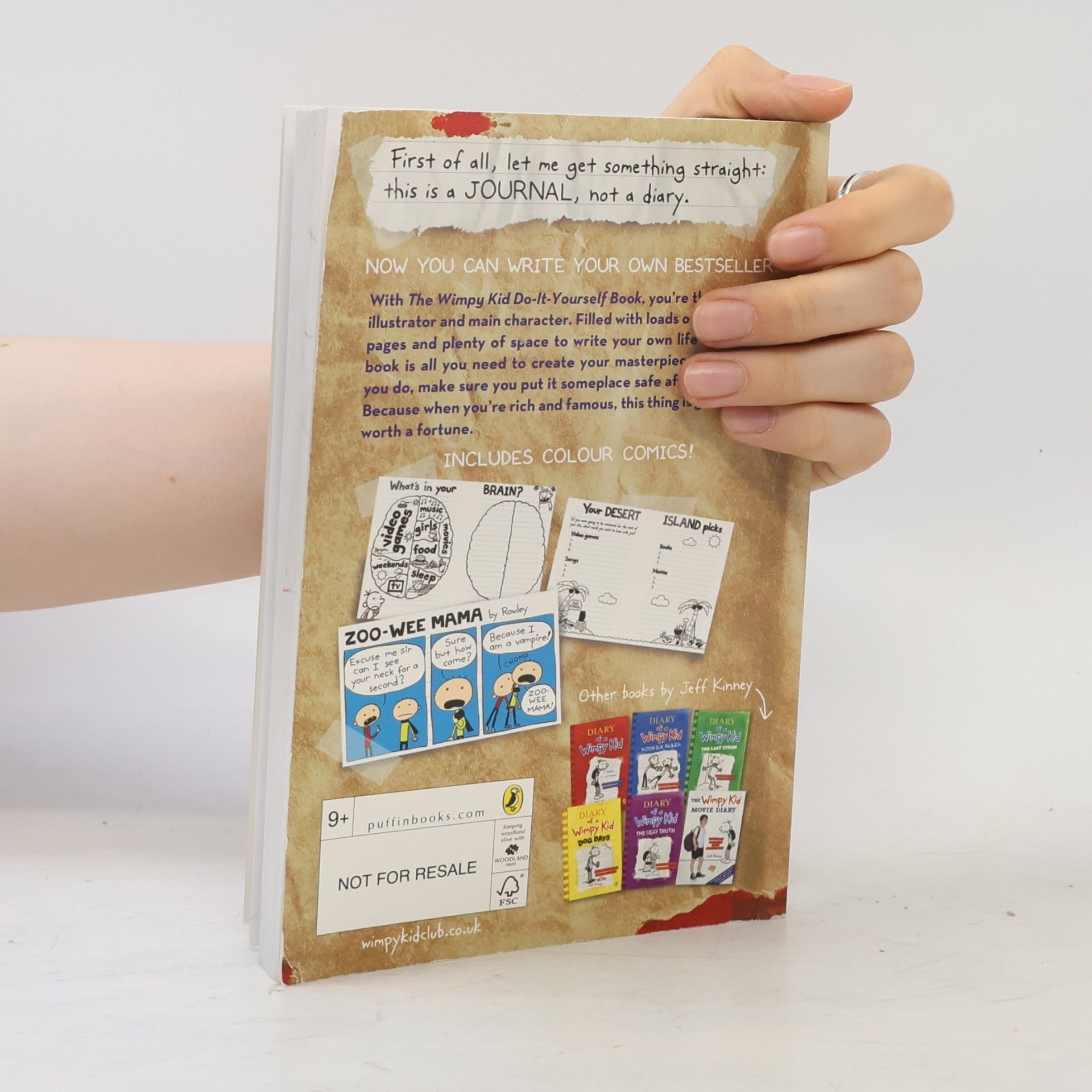 Jeff Kinney The Wimpy Kid. Do-It-Yourself Book