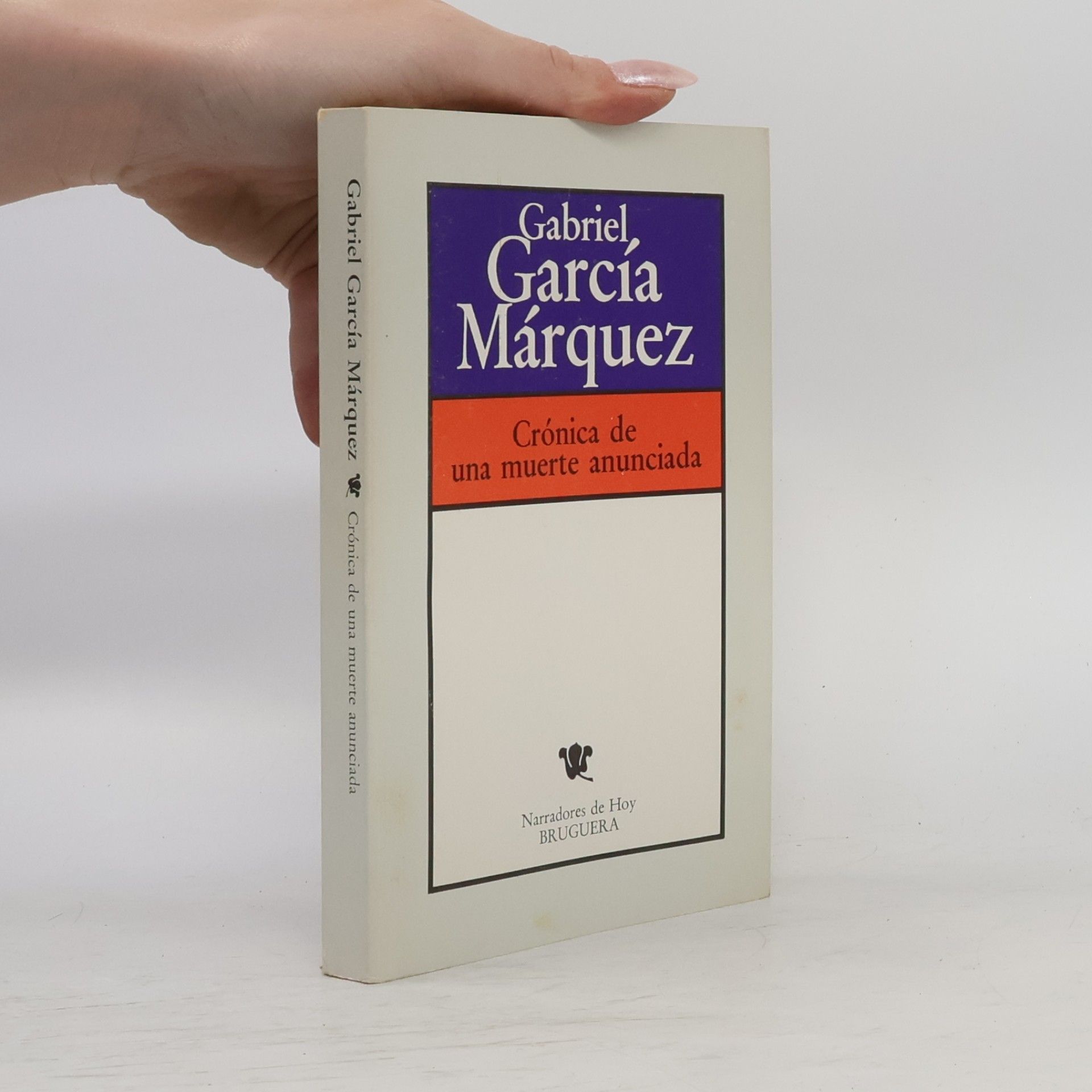 Gabriel García Márquez Crónica de una muerte anunciada