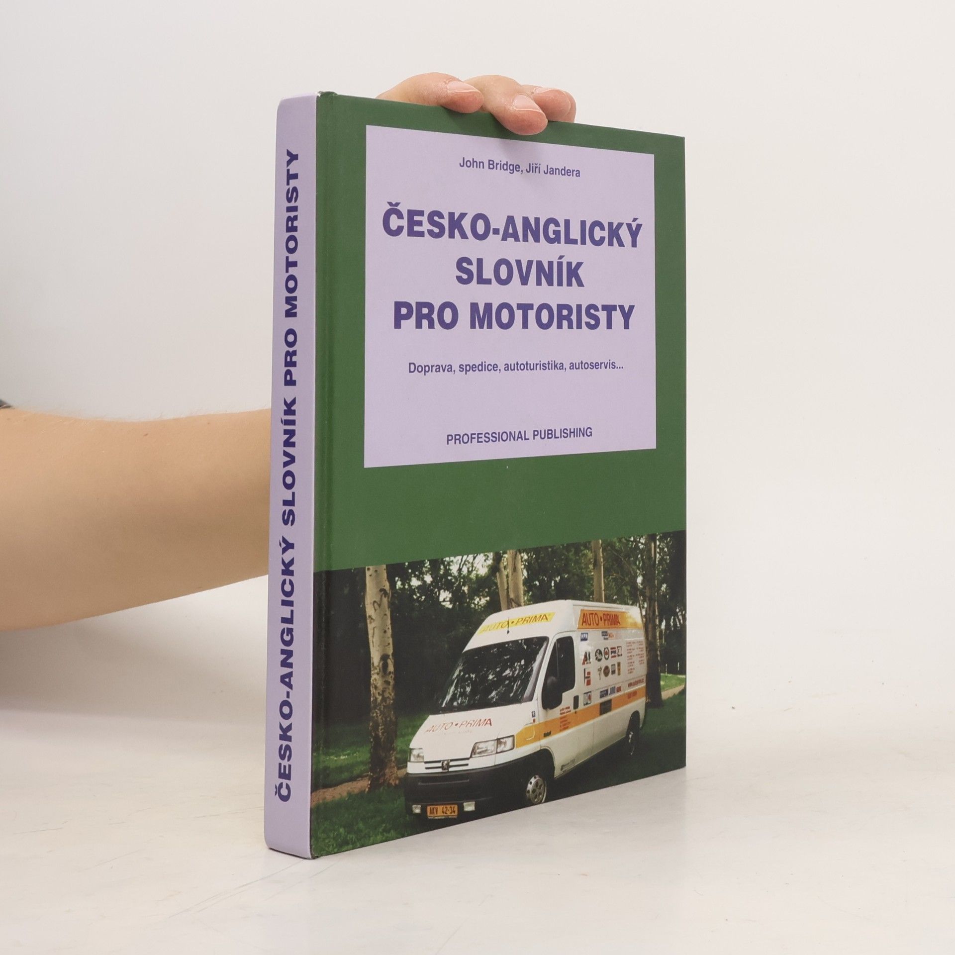 Jiří Jandera Česko-anglický slovník pro motoristy