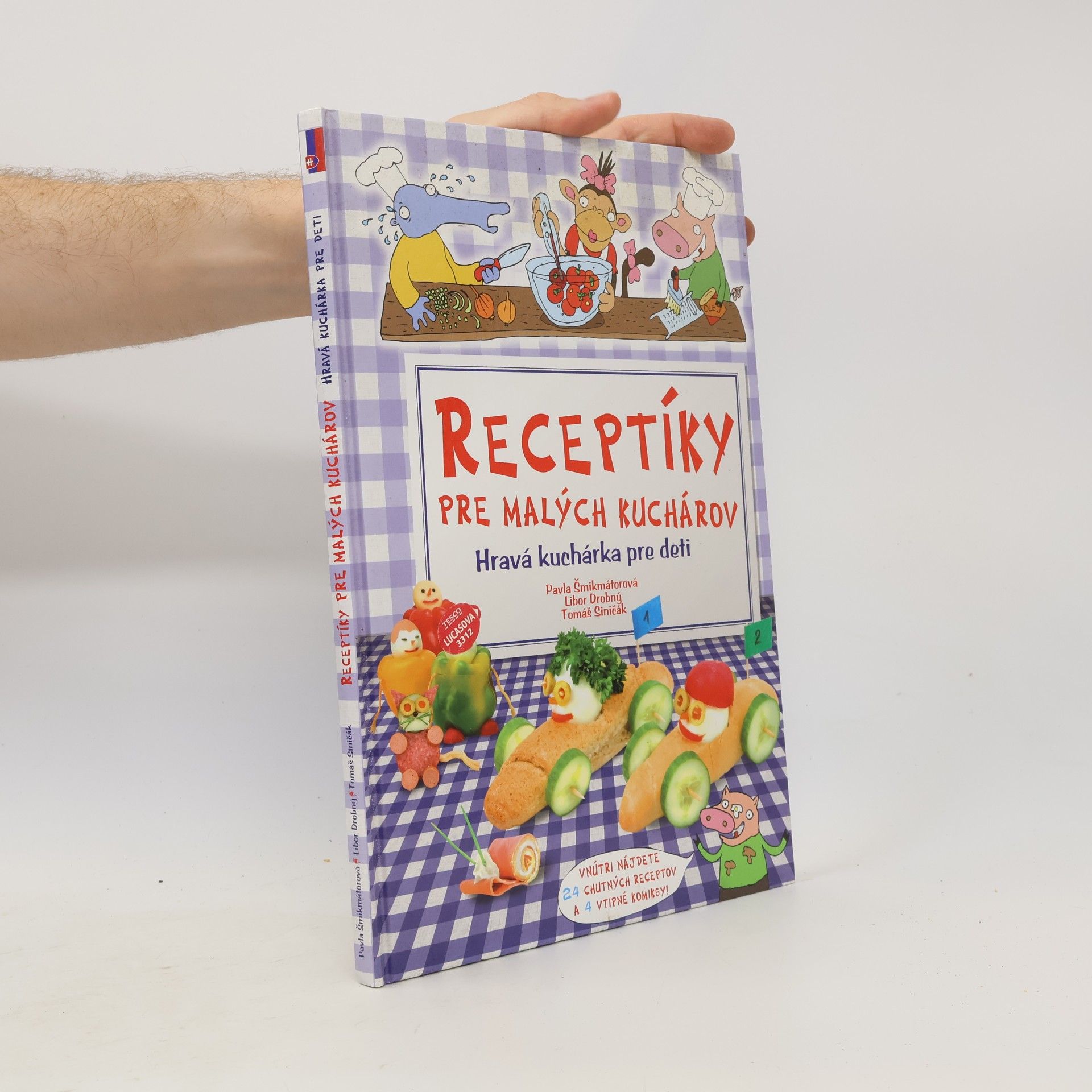 Receptíky pre malých kuchárov. Hravá kuchárka pre deti
