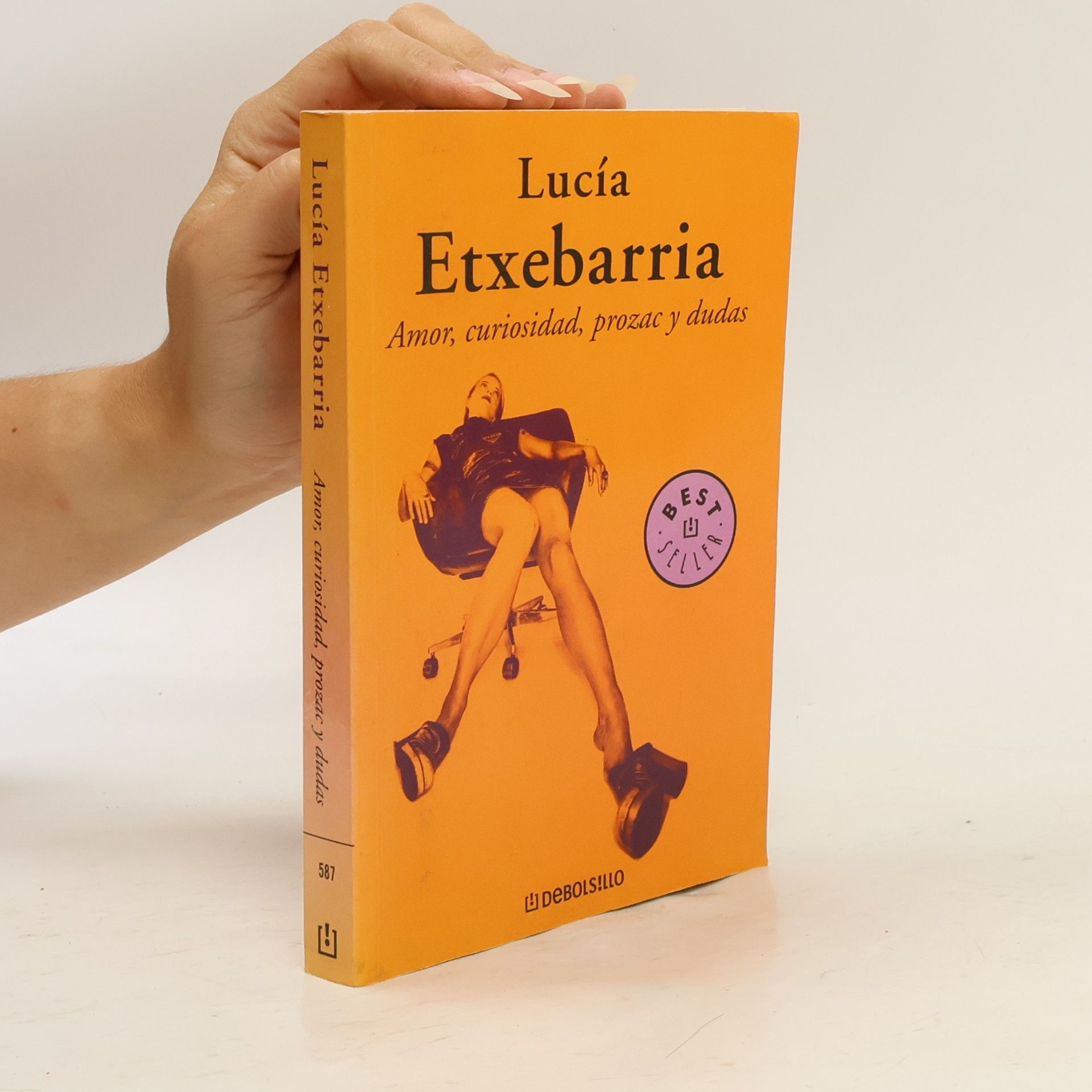 Lucía Etxebarria Amor, curiosidad, prozac y dudas