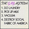 rahirah: (agenda)