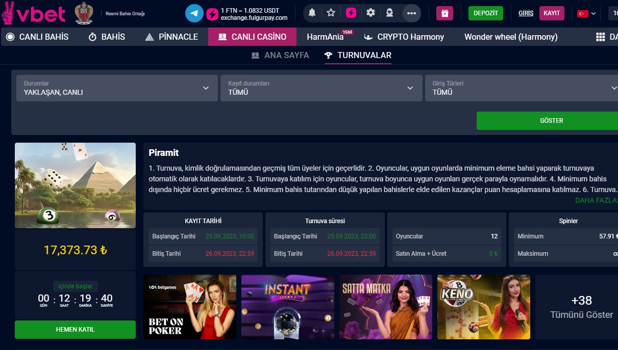 Vbet Güncel