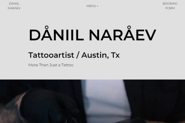 Daniil Naraev Website