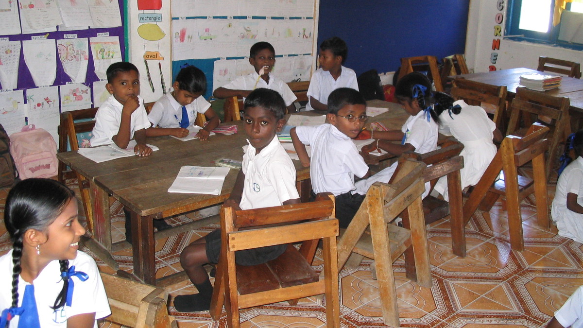 Classroom in Fonadhoo, Maldives for UNICEF